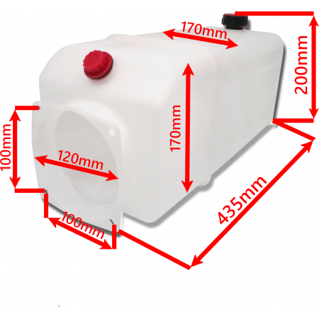 ZBIORNIK 11L AGREGAT HYDRAULICZNY